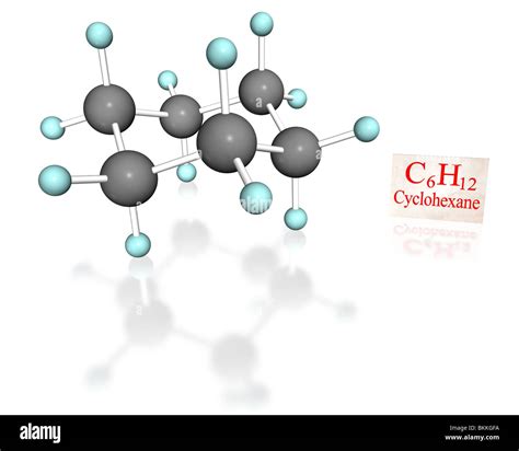 A 3d Representation Of A Cyclohexane