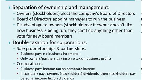 All Of The Following Are Disadvantages Of A Corporation Except: