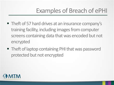 An Example Of A Breach Of Ephi Is