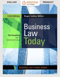 Business Law Today - The Essentials: Text