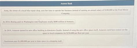 Classify The Cost Referenced In Each Scenario