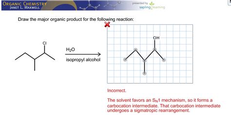 Draw The Major Organic Product For The Reaction