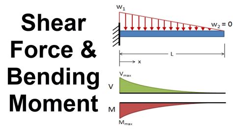 Draw The Shear And Moment Diagrams For The Cantilevered Beam