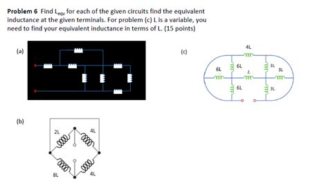 Find Leqv For Each Of The Given Circuits