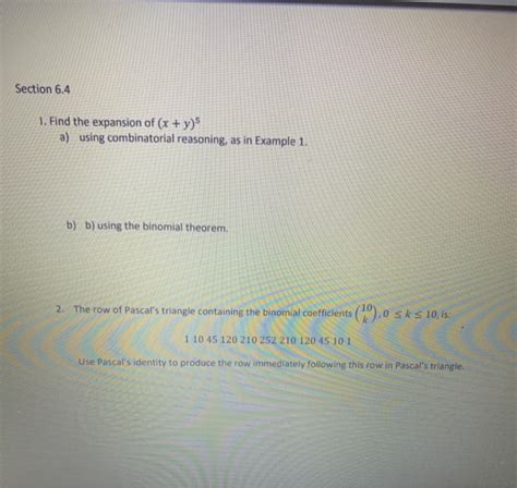 Find The Expansion Using Combinatorial Reasoning