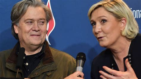 French Far-Right Leader Condemns Bannon