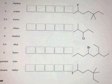 Give The Iupac Name For The Following Compounds