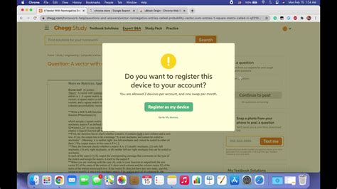 How To Remove A Device From Chegg