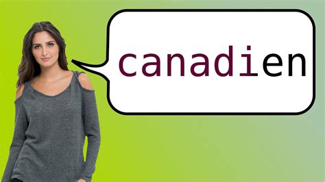 How To Say Canada In French