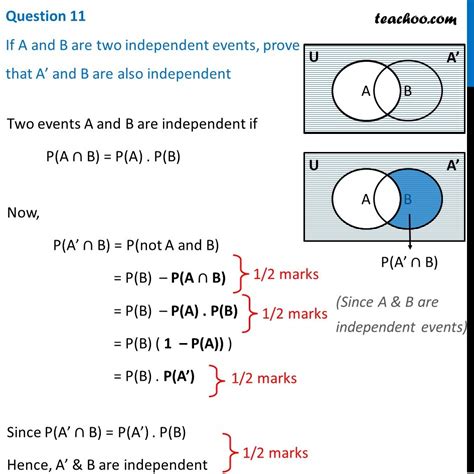 If Two Events Are Independent Then