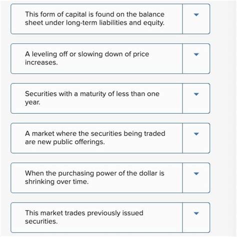 Match The Following Terms With Their Definitions