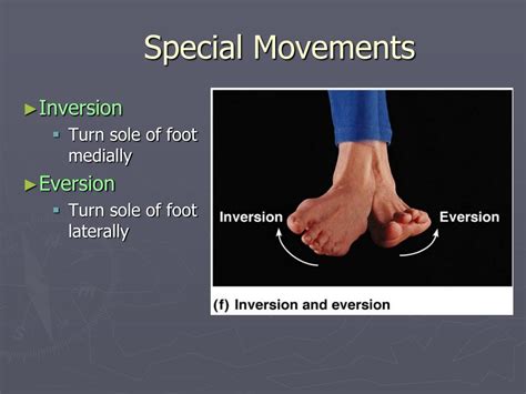 Movement That Tips The Soles Laterally