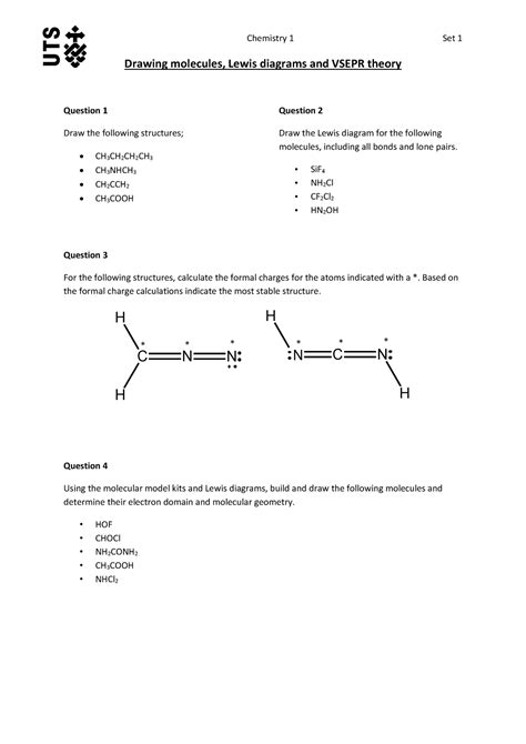 Question Davie Draw The Molecule Given In The