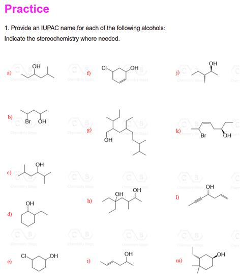 Question Elm Following Iupac Nomeclature Rules