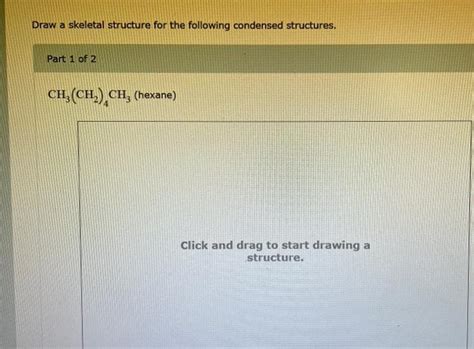 Question Milkshake Draw The Skeletal Structure