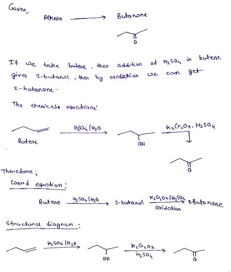 Question Pierce You Are Given An Alkene In The