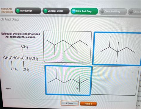 Question Pine Draw The Skeletal Structure Of The Alkane Given