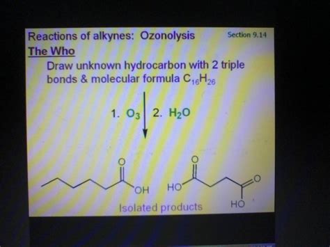 Question The Who Draw The Unknown Hydrocarbon