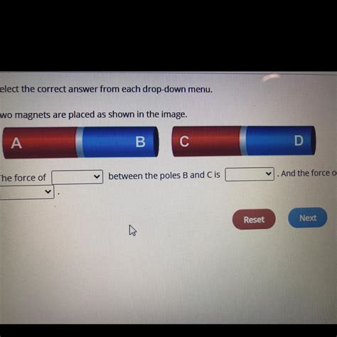 Select The Correct Answer From The Drop Down Menu