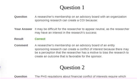 The Fda Regulations Governing Disclosure Of Individual Cois Require