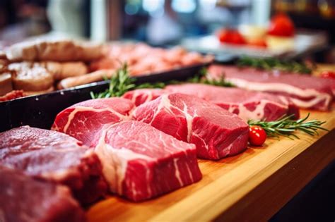 The Meat Section In The Main Kitchen