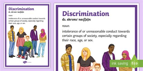 The Term Discrimination Is Defined In The Text As