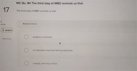 The Third Step Of Mbo Reminds Us That