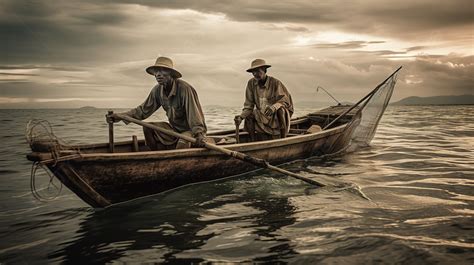 Two Fishermen Are In A 4 Meter Boat