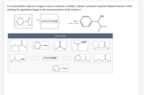 Use Retrosynthetic Analysis To Suggest A Way