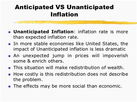 What Are The Effects Of Unanticipated Deflation