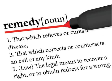 What Is A Remedy In Law