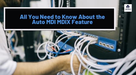 What Is The Auto Mdix Feature