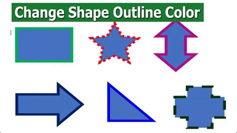 Where Can You Change The Thickness Of The Shapes Outline