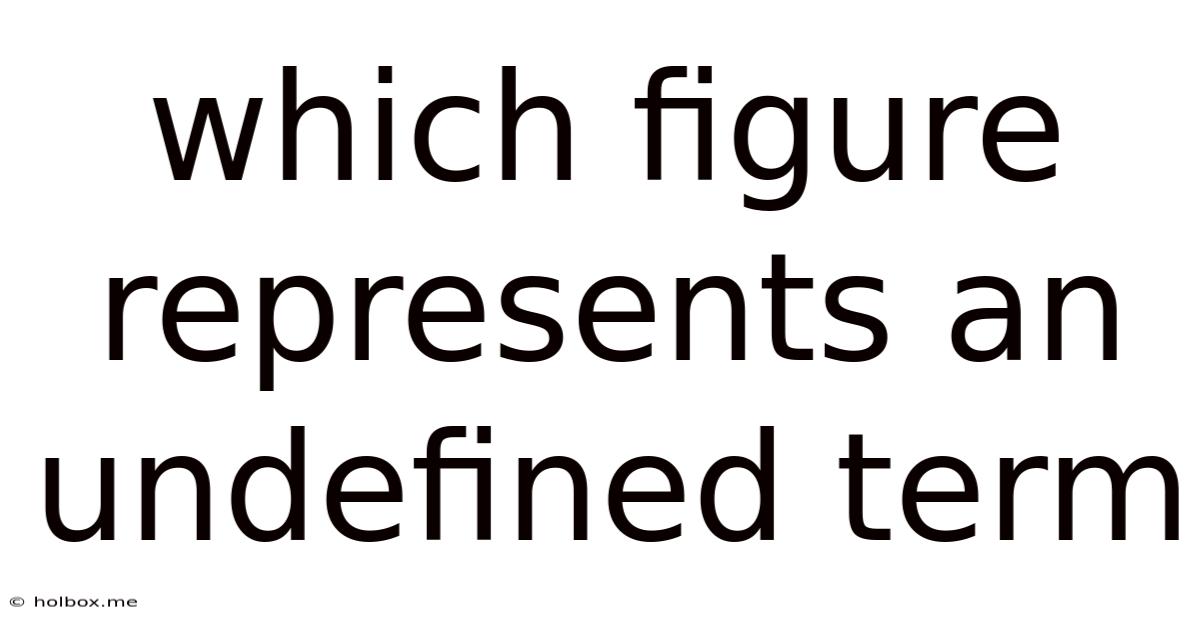 Which Figure Represents An Undefined Term
