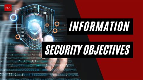 Which Of The Following Are Fundamental Objectives Of Information Security