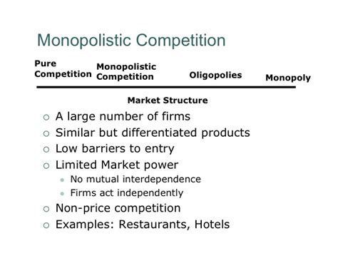 Which Of The Following Is A Characteristic Of Monopolistic Competition