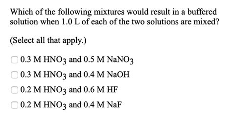 Which Of The Following Mixtures Are Solutions